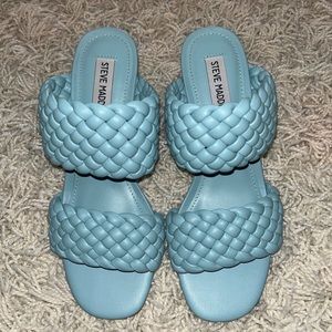 Daphnee Braided Block Heel Sandal - STEVE MADDEN